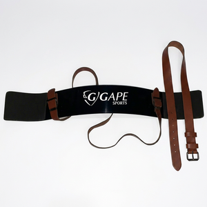 GAPE SPORTS AB-008 Ceinture de musculation personnalisée en acier inoxydable pour biceps, équipement de fitness pour haltérophilie et powerlifting - Product Image 1