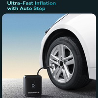 Démarreur de voiture Baseus 1000A 3 en 1, démarreur d'urgence portable, batterie externe, booster 12V, pompe de gonflage, compresseur d'air pour voiture