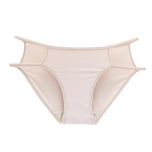 Braguitas de Algodón Puro para Mujer, Tejidas, de Cintura Media, de Seda Helada, Sin Costuras, Transpirables, de Tiro Bajo, Estilo Bikini, Sexy, Ecológicas, Talla Grande - Product Image 3