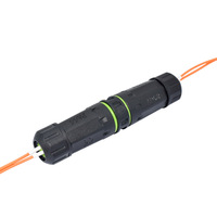 Câble de raccordement en fibre optique duplex ODVA-LC à 2 cœurs, étanche IP68, pour extérieur