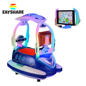 Eayshare, venta al por mayor, diversión, gran oferta, máquina de juegos, máquina de columpio para niños de plástico que funciona con monedas - Product Image 2