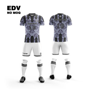 Camiseta de fútbol de alta elasticidad, camiseta de fútbol duradera, costuras resistentes, tela suave para entrenamiento regular - Product Image 3