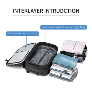 Bagage à main fourre-tout <span class=keywords><strong>sac</strong></span> à <span class=keywords><strong>dos</strong></span> sous vide extensible <span class=keywords><strong>sac</strong></span> à <span class=keywords><strong>dos</strong></span> pour ordinateur portable système de compression sous vide <span class=keywords><strong>sac</strong></span> à <span class=keywords><strong>dos</strong></span> pour <span class=keywords><strong>femme</strong></span> Airbag - Product Image 4
