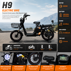 Trottinette Électrique Longue Portée EU H9 800W 48/60V 20Ah Autonomie 40-60km pour Trajets Quotidiens - Product Image 3