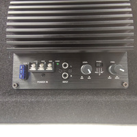Caisson de basses de voiture avec amplificateur intégré, haut-parleurs de voiture de 10 pouces, MAX1500W, caisson de basses actif de voiture, haut-parleurs sonores