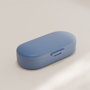 Pastillero Portátil de 2 Compartimentos, Mini Organizador de Medicamentos Magnético para Viajes y Aire Libre, Contenedor de Pastillas de <span class=keywords><strong>Dos</strong></span> Tamaños - Product Image 5