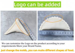 เครื่องทำผลิตภัณฑ์จากธัญพืช 110v 220v อัตโนมัติ สำหรับทำเกี๊ยวซ่า ราวีโอลี เอมปานาดา ซาโมซา พร้อมมอเตอร์หลักสำหรับรัสเซีย - Product Image 4