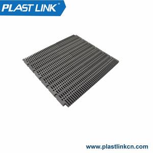 Yazıcı konveyör örgü bant montaj hattı için fabrika kaynağı PL 400 gömme ızgara modüler kemer - Product Image 3