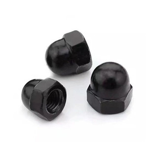 Tuerca Hexagonal <span class=keywords><strong>Acron</strong></span> con Cabeza Abombada de Acero al Carbono M3 M5 M8 M9 M10 M12, Recubierta de Zinc/Níquel Negro - Product Image 3