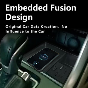 เครื่องชาร์จไร้สาย Qi สำหรับรถยนต์ qifit สำหรับมิตซูบิชิ <span class=keywords><strong>Xpander</strong></span> CROSS v. INA 2019-2023 15W อะแดปเตอร์แผ่นชาร์จเร็วปรับเปลี่ยน<span class=keywords><strong>ภายใน</strong></span> - Product Image 4