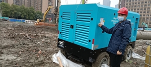 Máy nén khí kaishan Máy nén khí trục vít DIESEL di động LGCY-12/10 LGCY-12/10k - Product Image 6