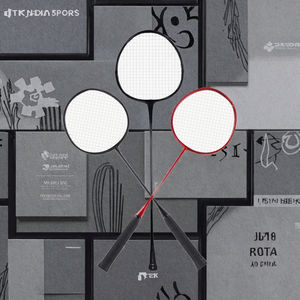 Raquettes de badminton <span class=keywords><strong>Victor</strong></span> Professional en carbone en gros, 4U 80G, vitesse 67cm, <span class=keywords><strong>raquette</strong></span> en graphite amateur junior avec poignée en PU - Product Image 2