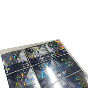주문 3d 홀로그램 스티커, Qr 부호 및 일련 번호를 가진 안전 자필 상표 - Product Image 4