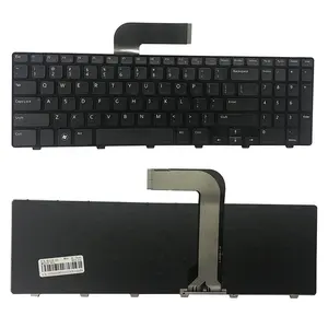 Pengganti keyboard laptop baru untuk keyboard laptop D ell Insp iron N5110 M5110 M511R