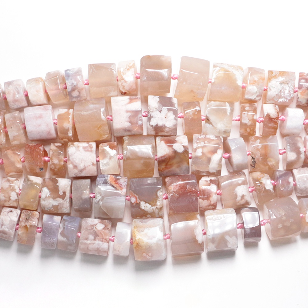 LS-A1085 высококачественные бусины оптом, бусины из натурального камня Сакура агата, бусины из драгоценного камня, незакрепленные бусины 12-25 мм