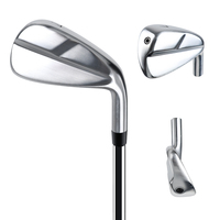 Fers de golf en fonte OEM à prix d'usine pour droitiers, têtes de fers de golf personnalisables avec logo, wedges de golf