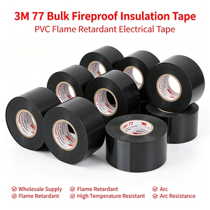 Ruban ignifuge résistant aux arcs 3M <span class=keywords><strong>Scotch</strong></span> 77, isolation haute température pour la protection des câblages <span class=keywords><strong>électrique</strong></span>s - Product Image 2