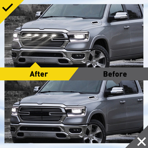 ไฟหน้ากระจังหน้า AUXITO สำหรับรถฟอร์ด เรนเจอร์ ปี 2019-2025 รถ SUV รถกระบะ ไฟ LED สำหรับติดตั้งกับกระจังหน้า - Product Image 6