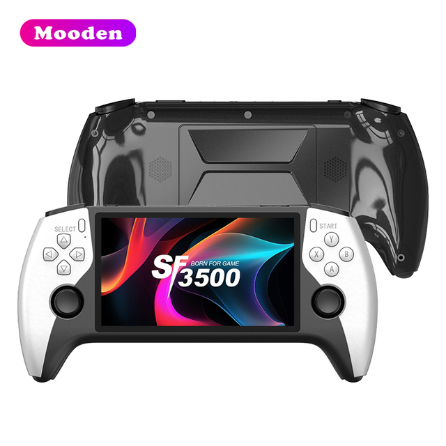 S SF3500 Handheld Game Player with Gamepad 5 Inch FHD Screen Retro Game Console  Handheld Consolas  Support TV  20000 Games
