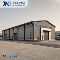 Bâtiment industriel à structure en acier à travée libre, entrepôt préfabriqué pour la logistique à grande échelle, homologué CE EN1090