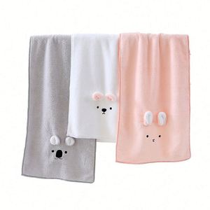 Custom Logo Children's Household Ultra-Fine Fiber Cute Cartoon <b>Koala</b> Bath Towel, Quick-Drying Absorbent, Soft and Absorbent - Product Image 1