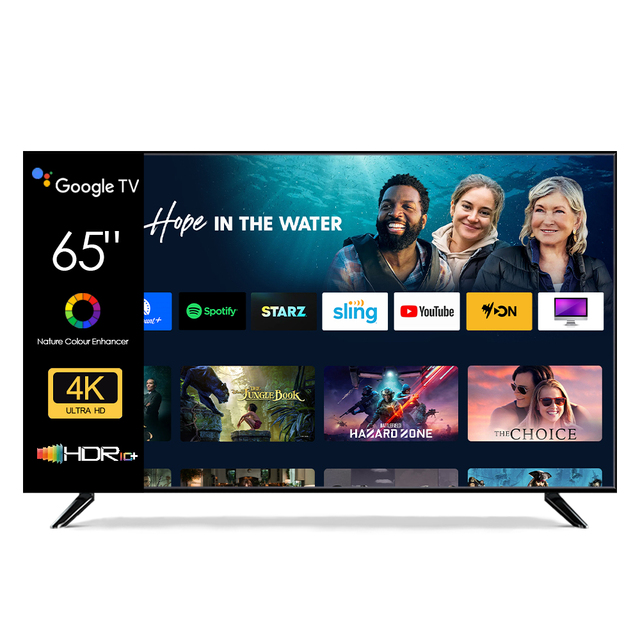 China Factory 65inch 75inch 85inch 4K UHD Smart LED TV Customizable Options Welcome