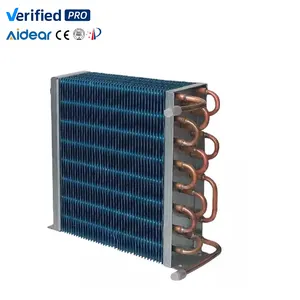 Industrial finned double-row tube heat exchanger coil Small detachable plate finned tube heat exchanger