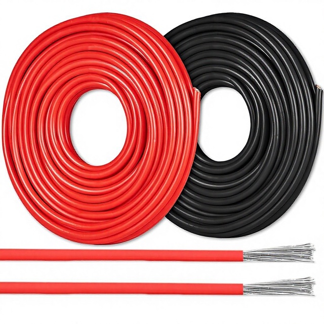 Control Cable Multi-Core Shielded Tinned Copper 22AWG 24AWG Flexible Silicone Insulated IP65 600V 2-Wire Electrical Cord