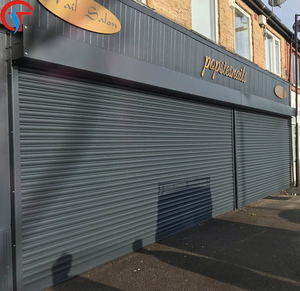 Điều khiển từ xa an ninh cao 18x10 nhôm cuộn lên cửa an ninh - Product Image 6