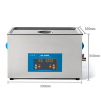 Nettoyeur à ultrasons industriel GTSONIC VGT-2120QT, générateur électrique, carte de circuit imprimé, nouveau, 20L, dégraissage à l'eau chaude, 40KHz, 400W