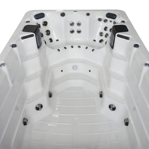 <span class=keywords><strong>Piscine</strong></span> de nage Sunrans 5,5 m avec 3 sièges, 4 pompes de 3,0 CV, 35 jets, contrôle <span class=keywords><strong>Balboa</strong></span>, <span class=keywords><strong>piscine</strong></span> en acrylique pour la remise en forme familiale en extérieur - Product Image 4