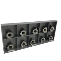 Outils de coupe XNEX pour inserts en carbure de tungstène pour l'aluminium avec revêtement PVD/CVD, support OEM, pour tournage