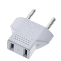European Standard Plug Adapter US To EU Charge Plug American To Euro Europe Travel Power Converter Adapters