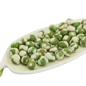 Crispy Coated BRC HACCP Strawberry wasabi green peas snack