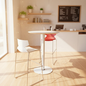 <span class=keywords><strong>Tabouret</strong></span> <span class=keywords><strong>de</strong></span> <span class=keywords><strong>bar</strong></span> commercial empilable en acier moderne conforme à la norme ANSI/BIFMA pour restaurants, respectueux <span class=keywords><strong>de</strong></span> l'environnement - Product Image 5