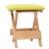 Gericon Portable Folding Gym Soft Stool Chaise de yoga en bois réglable et durable pour le studio de yoga et de pilates pour l'exercice de yoga et la santé