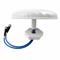Antenne de plafond omnidirectionnelle MIMO 4G 5G ANLONG AL-XD108 698-960/1710-2700MHz Polarisation H+V 3dBi/4dBi 2xN-Femelle Câble 30cm pour intérieur