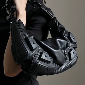 Tas Selempang Gaya Eropa dan Amerika, Desain Unik, Tren Gelap, Manis, Keren, Gaya <span class=keywords><strong>Hot</strong></span> Girl, Model Lokomotif, Tas Ketiak - Product Image 5