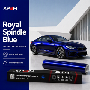 ฟิล์มใสกันรอยรถยนต์ XP3M Royal Indigo OEM Gloss TPU สี PPF หนา 7.5 มิล ซ่อมแซมตัวเองได้ ป้องกันรอยขีดข่วน ป้องกันสีเหลือง พร้อมช่องระบายอากาศ - Product Image 1
