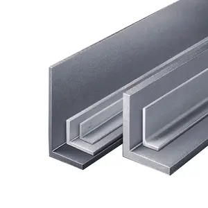 Оба неравного типа стальной оцинкованный угловой стержень цена за кг железа Astm A36 A53 Q235 Q345