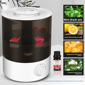 Aromatherapy Machine Ultrasonic <b>Humidifier</b> 2.6-4.0L Capacity Water Shortage Power-Off Desktop Spray for Home Office - Product Image 3