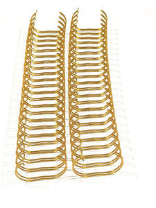 Doppelschleifen spiralförmiger Binddraht Doppelring-Draht-O zum Befestigen von Notizbuch - Product Image 6