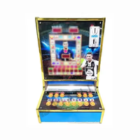 Machine de jeu d'arcade classique à monnayeur pour comptoir, avec prise en charge des langues espagnole et japonaise, conception multifonction durable