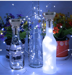 <span class=keywords><strong>Guirlande</strong></span> solaire LED en liège pour <span class=keywords><strong>bouteille</strong></span> de vin, lampe d'extérieur, <span class=keywords><strong>guirlande</strong></span> féerique pour noël, fête de mariage, décoration de jardin - Product Image 5