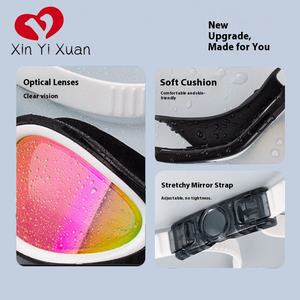 उच्च गुणवत्ता xinxyxuan xf800 पुरुषों के एंटी-फॉग यूव संरक्षण पीसी लेंस स्विमिंग रेसिंग गोल्स थोक छलावरण विस्तृत क्षेत्र दृश्य - Product Image 2