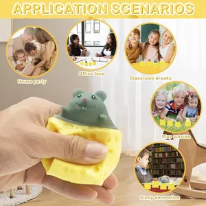 Juguete Blandito de EVA con Forma de Maíz, Hamburguesa, Cacahuete, Unicornio y Bolas de Malta, de Rebote Lento, Antiestrés, Regalo para Niños de 14 Años - Product Image 5