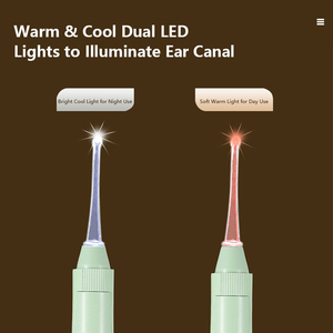 Kit de Nettoyage d'Oreilles pour Bébé VH avec Lumière LED, Cure-Oreilles Visuel, Extracteur de Cérumen Sûr à Tête Ronde et Embout Souple pour Bébés et Enfants - Product Image 4