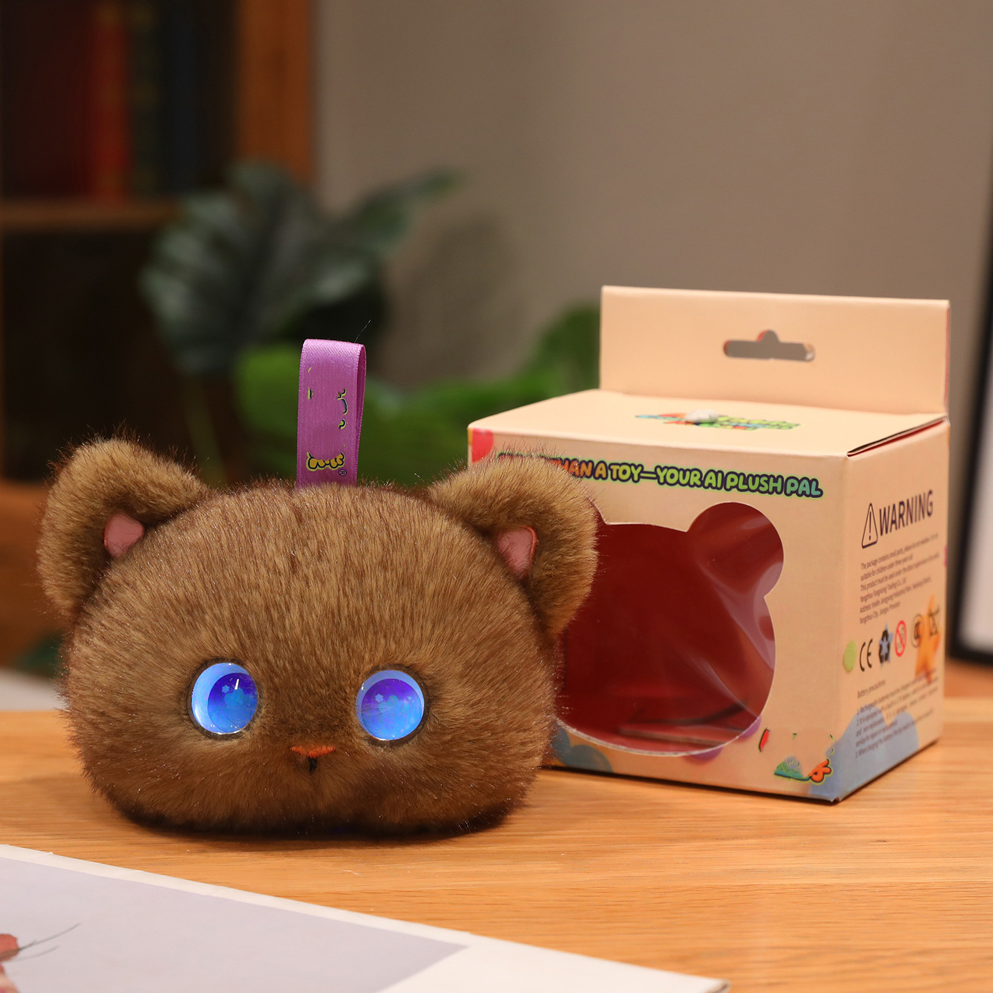 Chat marron-10cm international universel