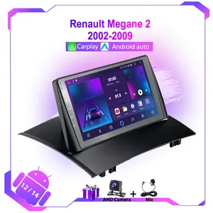 Radio para Auto <span class=keywords><strong>Renault</strong></span> Megane 2 2002-2009 Android Auto Carplay WIFI 4G Reproductor <span class=keywords><strong>Multimedia</strong></span> de Video Navegación GPS BT Carplay - Product Image 2