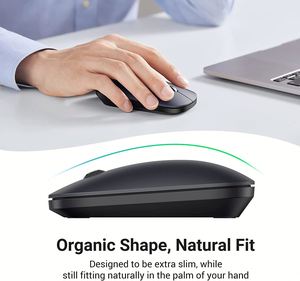 UGREEN <strong>Wireless</strong> <strong>Mouse</strong> <strong>2.4G</strong> Silent Computer <strong>Mouse</strong> with USB Receiver, Ultra Slim Optical Cordless <strong>Wireless</strong> <strong>Mouse</strong> - Product Image 4